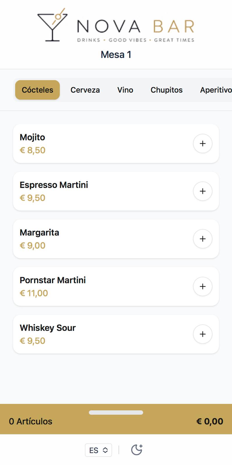 Bar Ver demo
