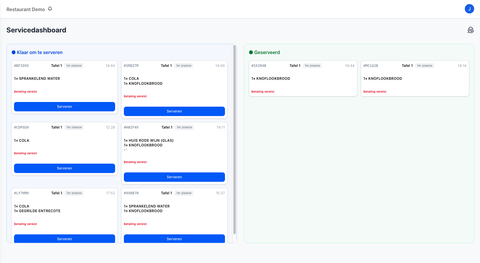 Belanzy-dashboard screenshot